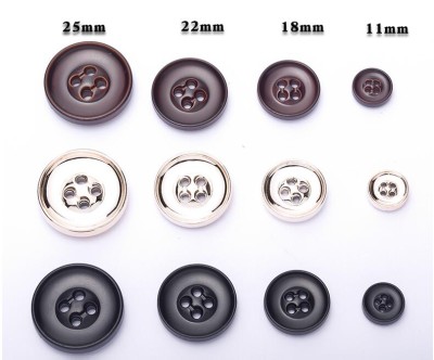 ZJ    塑料碗形四眼線槽扣  ABS塑料噴漆  電鍍  11mm  18mm  22mm    28mm 細節-1